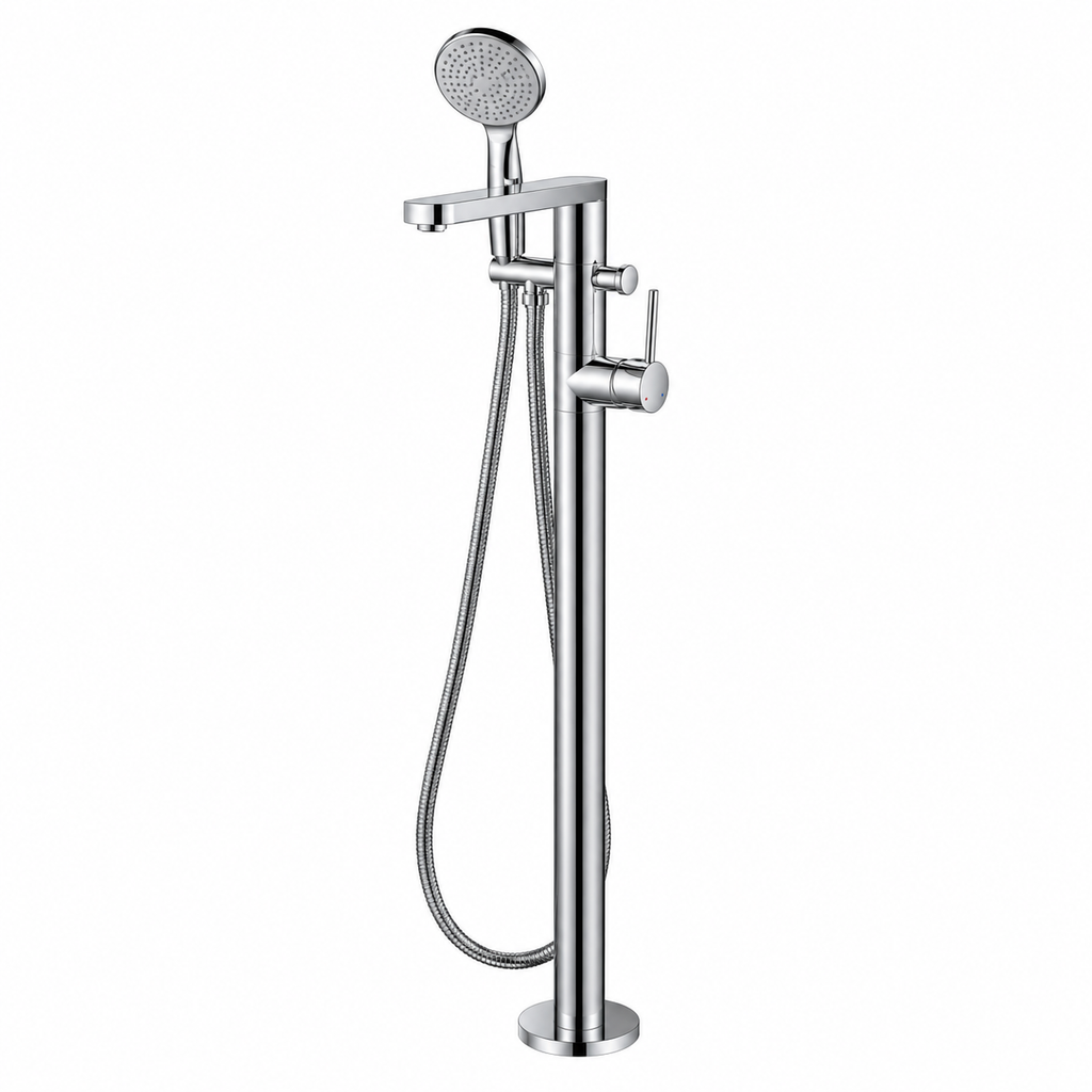 Round Floor Mixer Set