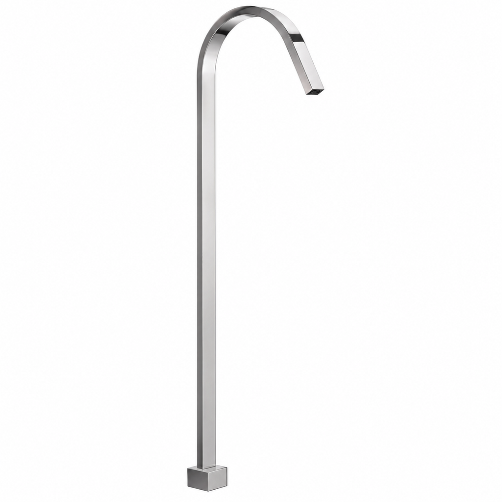Square Floor Bath Spout