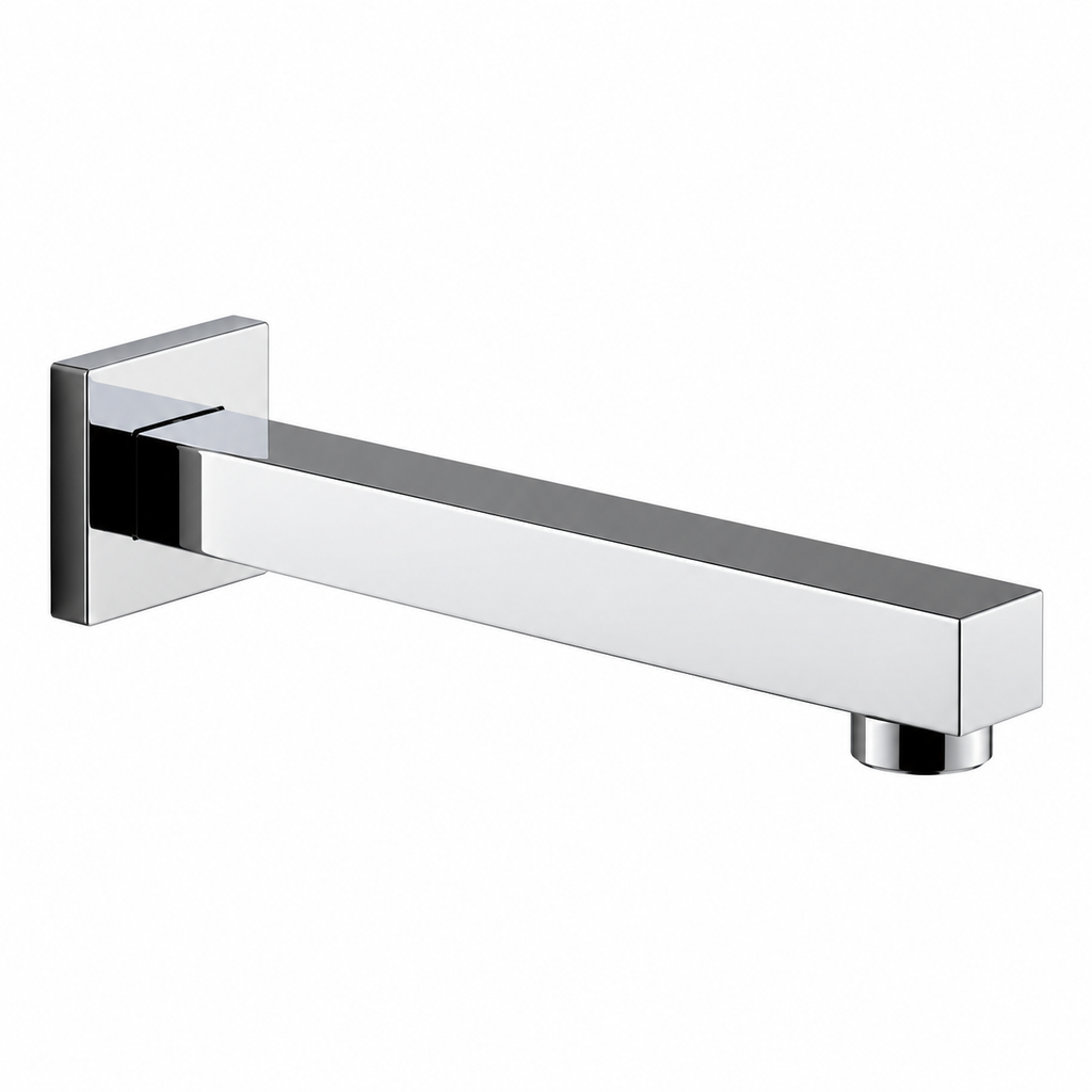 Square Bath Spout 180mm