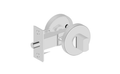 Chrome Door Lock JD-MH601P – Modern, durable chrome lock for doors with secure mechanism and minimalist design.