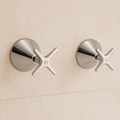 Cross Handle Wall Top Assemblies