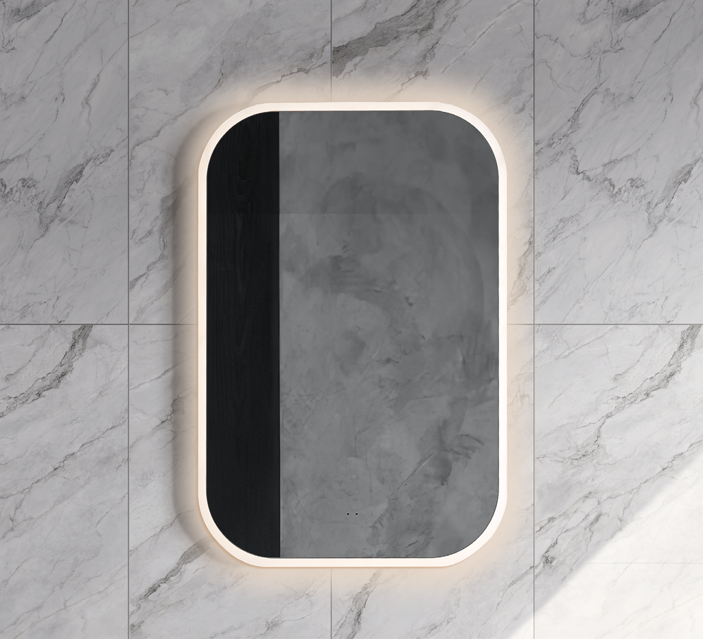 Farley LED Mirror – Backlit Wall Hung Mirror with Auto Demister & Touchless Sensor