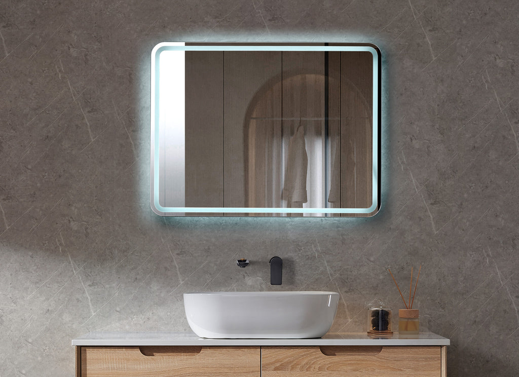 Lumi LED Mirror Collection – Smart Backlit Bathroom Mirror with Touch Sensor & Demister