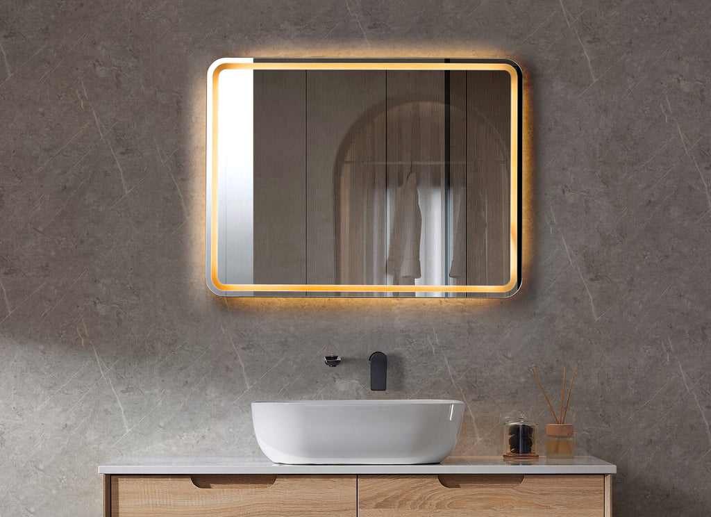 Lumi LED Mirror Collection – Smart Backlit Bathroom Mirror with Touch Sensor & Demister