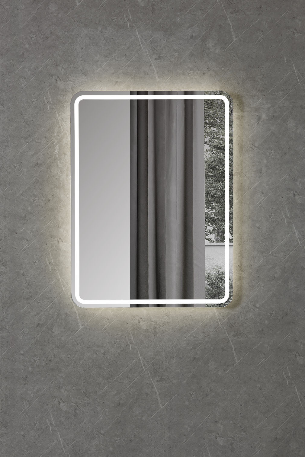 Lumi LED Mirror Collection – Smart Backlit Bathroom Mirror with Touch Sensor & Demister