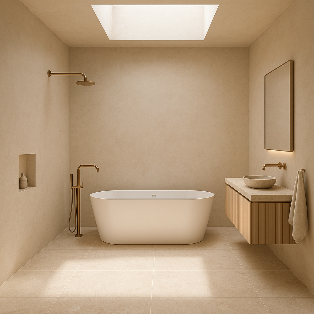 Olivia 1700mm Freestanding Bath – Ultra Slim Rim Modern Acrylic Tub