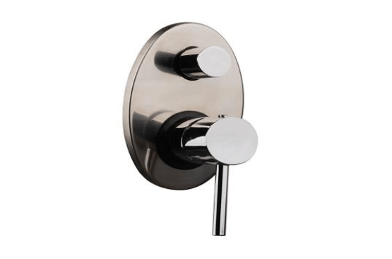 Oval Wall Mixer with Diverter 35mm cartridge