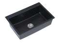 Matte Black Single Sink 750mm