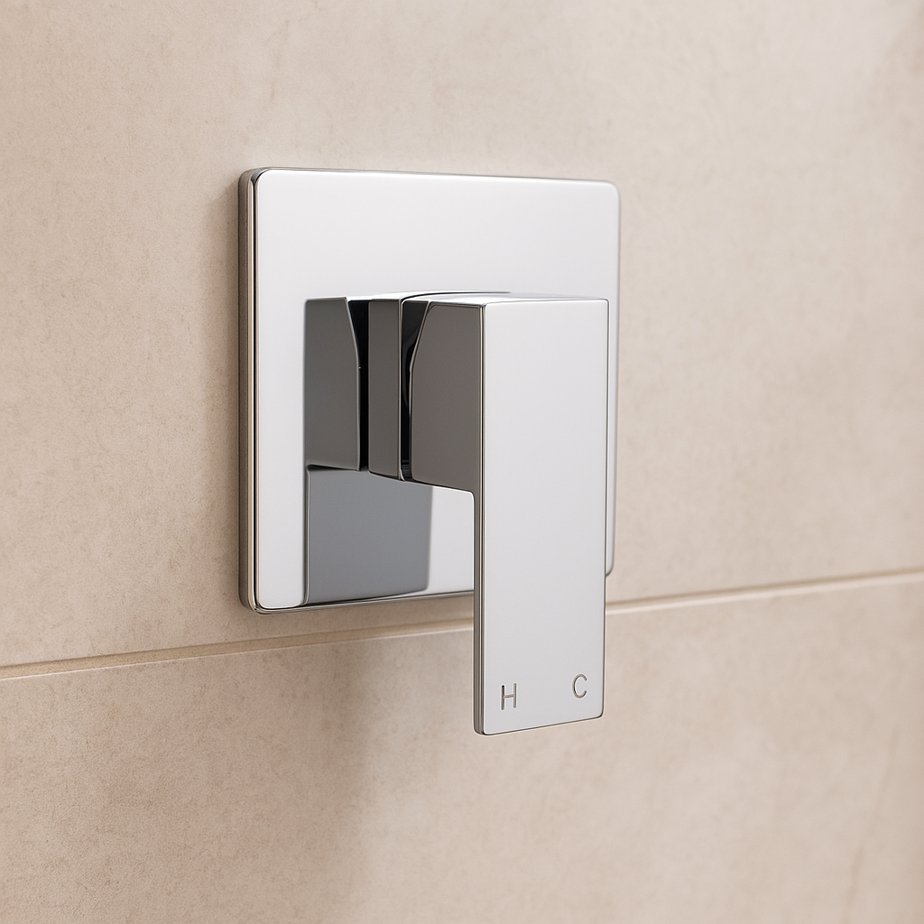 Square Wall Mixer 35mm cartridge