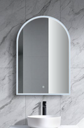 Tasman LED Mirror – Framed Wall-Hung Bathroom Mirror with Backlit Touch Sensor