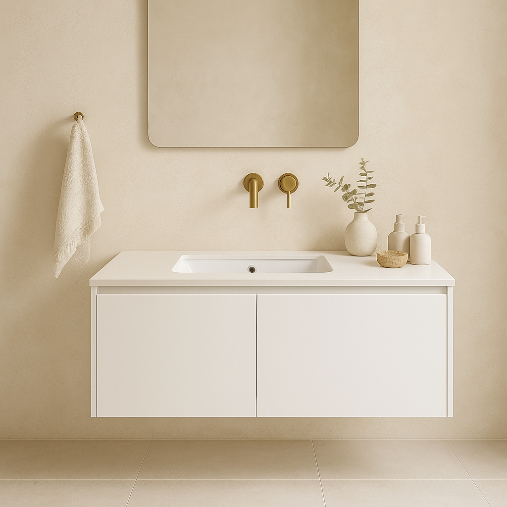 Undermount Ceramic Sink – 410mm Square with 12L Capacity