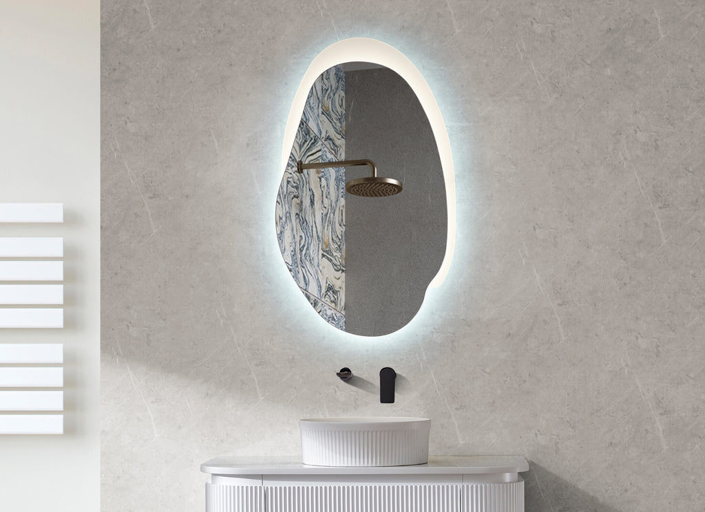 Vanta LED Mirror – 870mm Backlit Mirror with Acrylic Frame