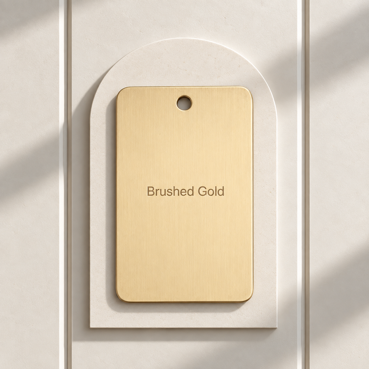 Marbella Brushed Gold Sample
