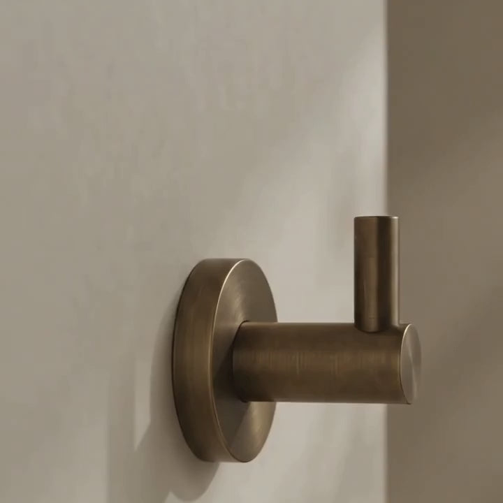 Seville Antique Brass Robe Hook