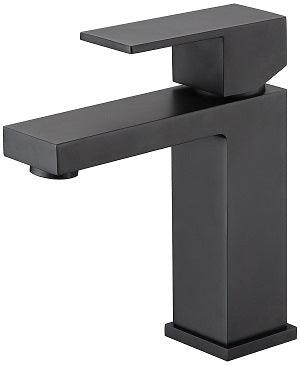 Black Square Basin Mixer