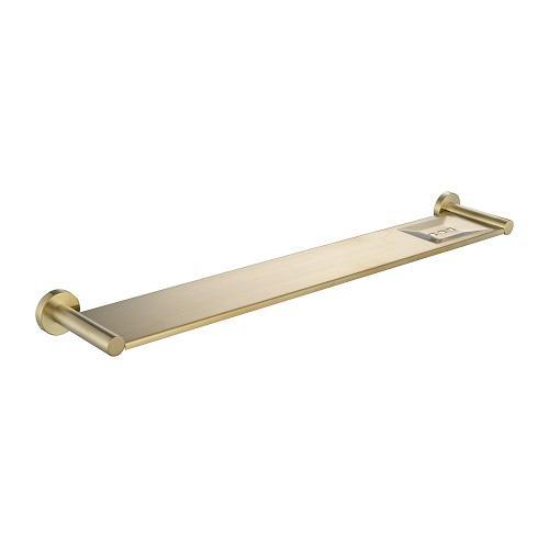 Marbella Brushed Gold Metal Shelf