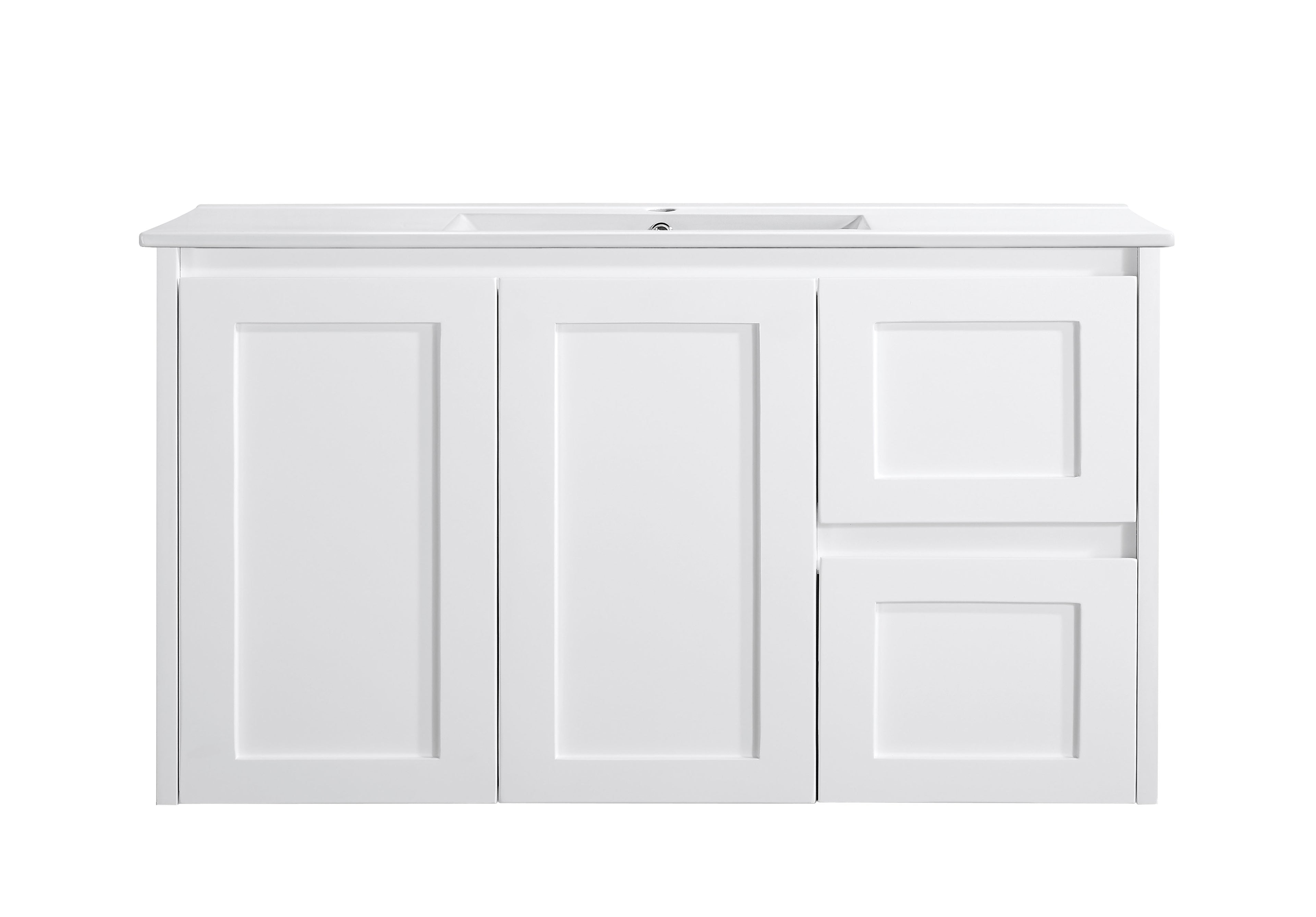 Luna 900W-SD Wall Hung Vanity 460mm  – Modern Floating Bathroom Cabinet