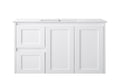 Luna 900WL-SD Wall Hung Vanity 460mm  – Modern Floating Bathroom Cabinet