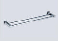 Rola Double Towel Rail – Stainless Steel Towel Holder with Two Rails in 600mm, 750mm, and 450mm Sizes