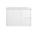 Sierra 750 Wall Hung 360mm  Vanity – Gloss or Matt Finish with Soft Close Drawers
